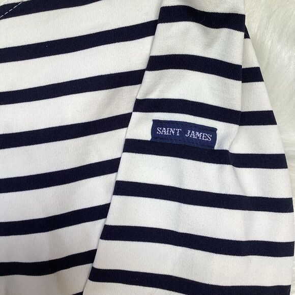 Saint James Anti-UV Propriano Dress Breton Striped XS - Picture 6 of 8